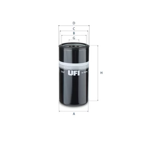 Hydraulický filter automatickej prevodovky UFI 23.725.00