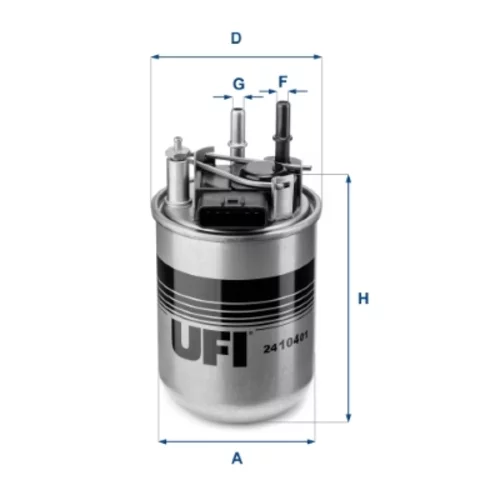 Palivový filter UFI 24.104.01