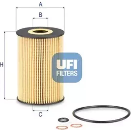 Olejový filter UFI 25.732.00