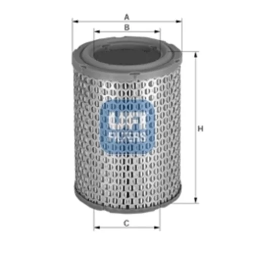 Vzduchový filter UFI 27.699.00