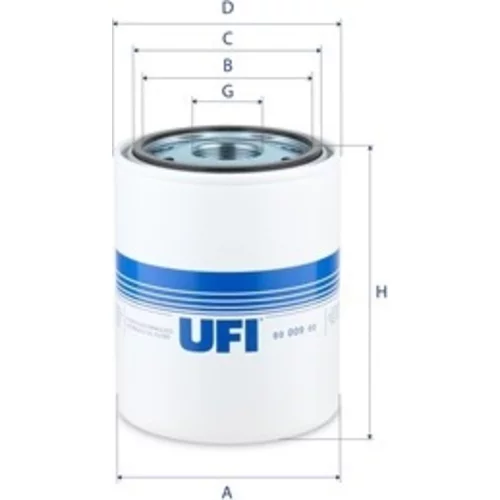 Olejový filter UFI 80.009.00
