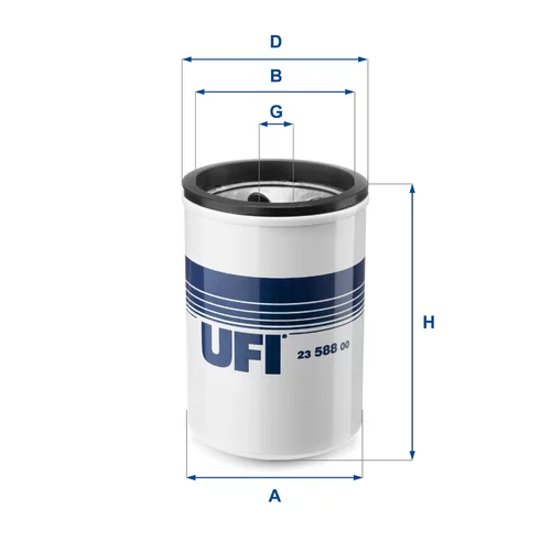 Olejový filter UFI 23.588.00