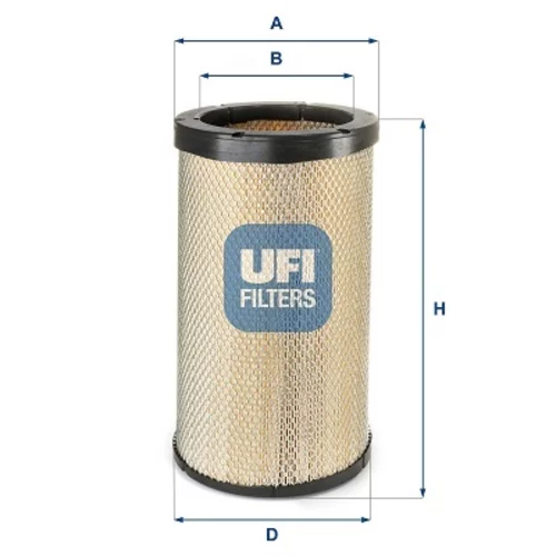 Vzduchový filter UFI 27.417.00