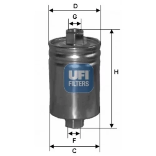 Palivový filter 31.589.00 /UFI/