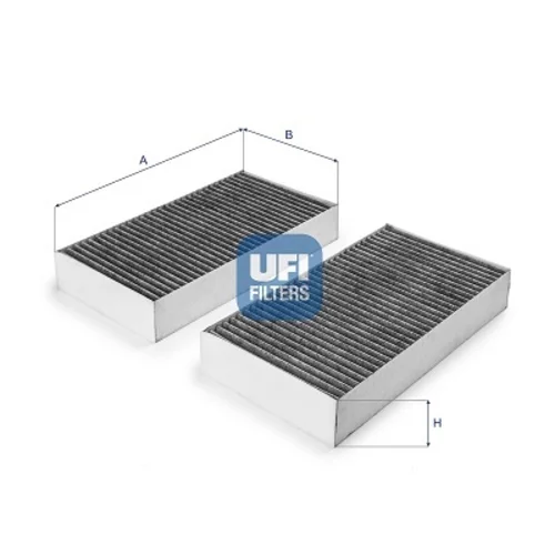 Filter vnútorného priestoru UFI 54.394.00