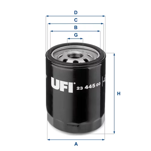 Olejový filter UFI 23.445.00