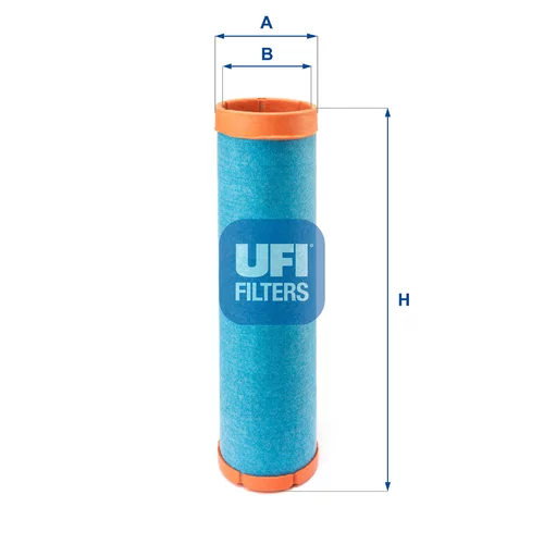 Filter sekundárneho vzduchu UFI 27.507.00