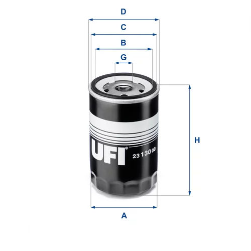 Olejový filter UFI 23.130.00