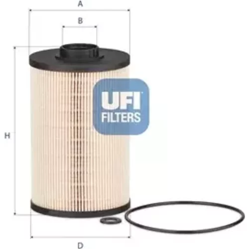 Palivový filter UFI 26.737.00