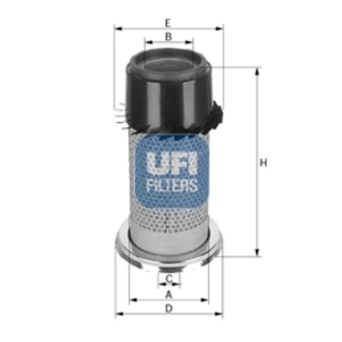 Vzduchový filter UFI 27.379.00