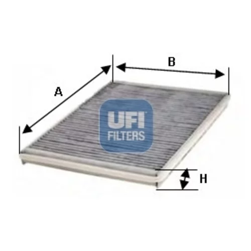 Filter vnútorného priestoru UFI 54.225.00