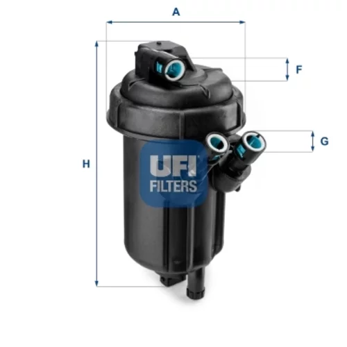 Palivový filter UFI 55.116.01