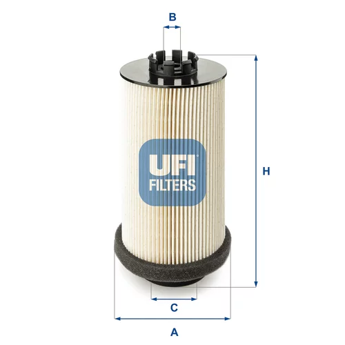 Palivový filter UFI 26.001.00
