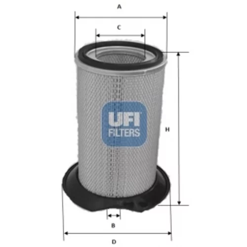 Vzduchový filter UFI 27.614.00