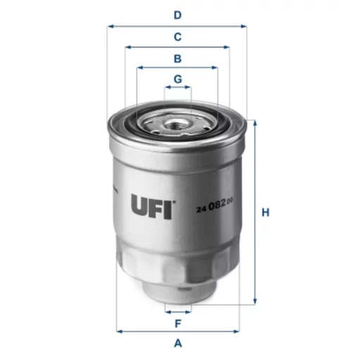 Palivový filter UFI 24.082.00