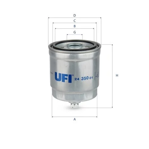 Palivový filter UFI 24.350.01