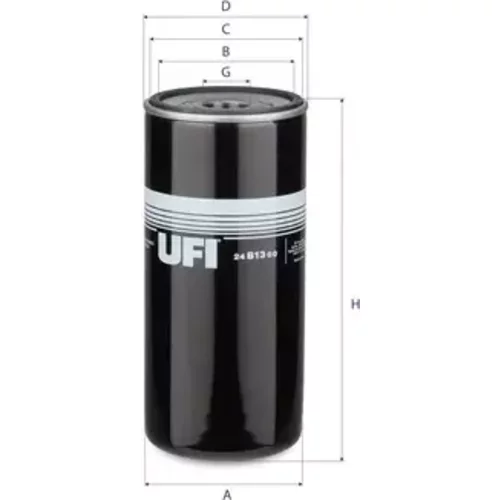 Palivový filter UFI 24.B13.00