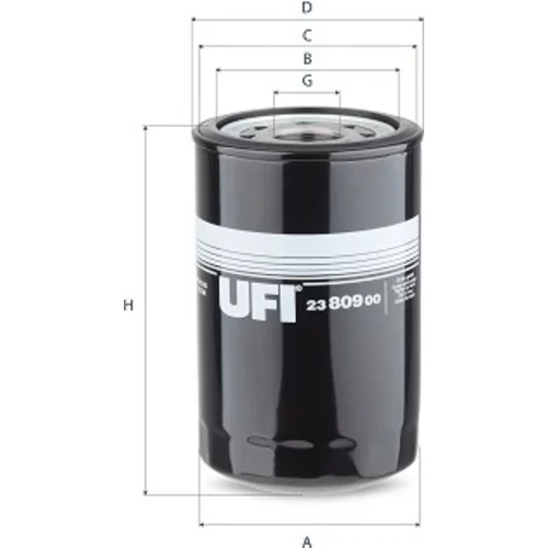 Olejový filter UFI 23.809.00