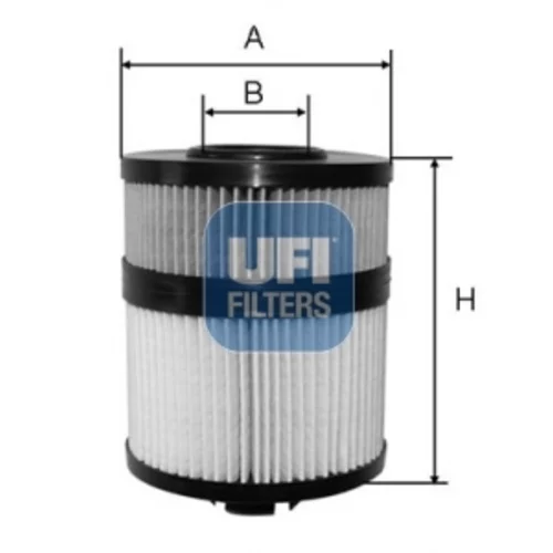 Olejový filter UFI 25.108.00