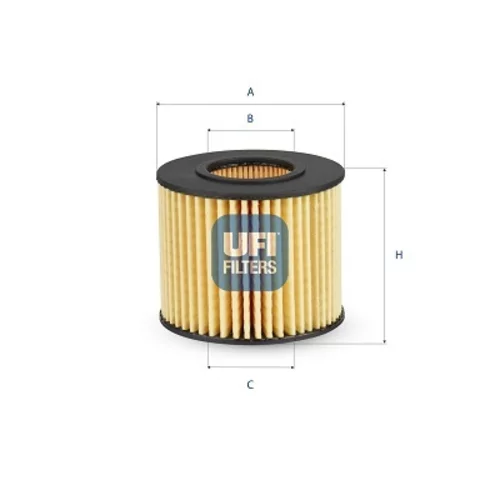 Olejový filter UFI 25.116.00
