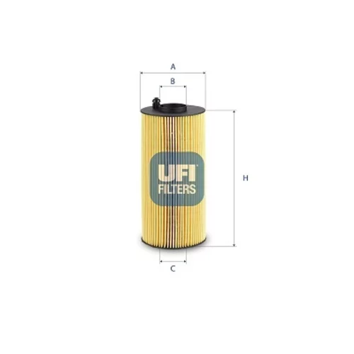 Hydraulický filter automatickej prevodovky UFI 25.240.00