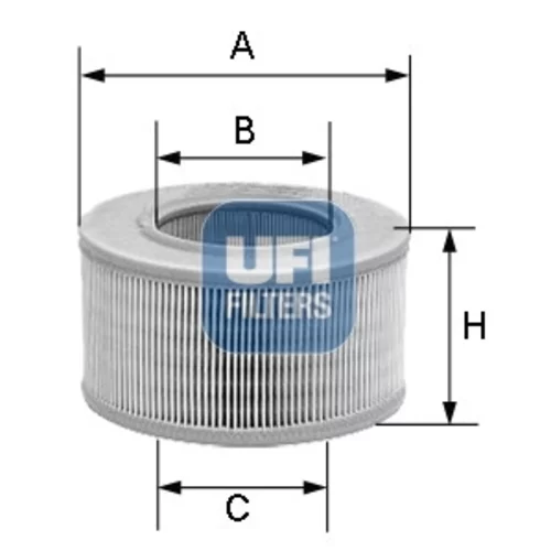Vzduchový filter UFI 27.752.00