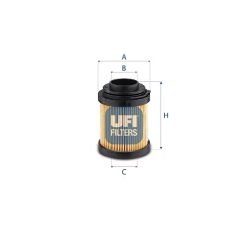 Filter pracovnej hydrauliky UFI 76.021.00