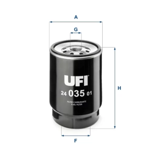 Palivový filter UFI 24.035.01
