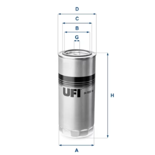 Palivový filter UFI 24.059.00