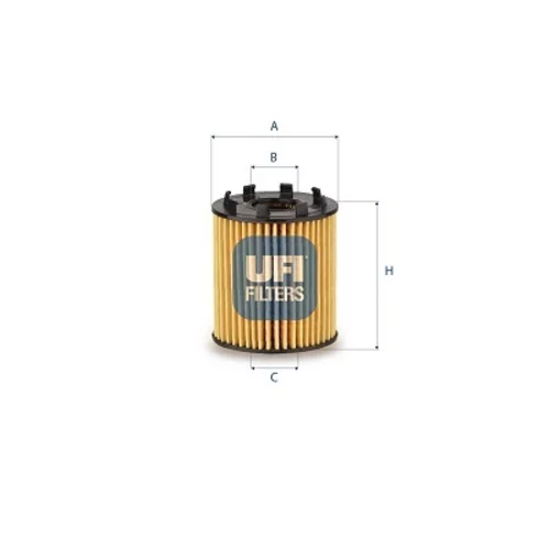 Olejový filter UFI 25.258.00