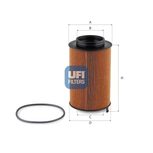 Olejový filter UFI 25.302.00