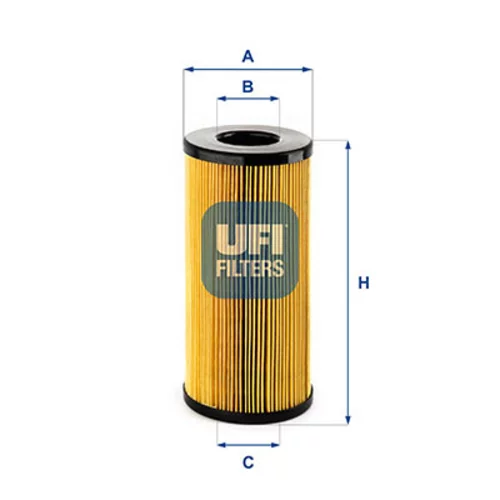 Palivový filter UFI 26.162.00