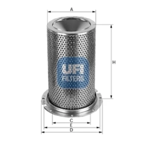 Vzduchový filter UFI 27.038.00