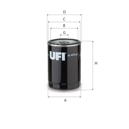 Olejový filter UFI 23.473.00