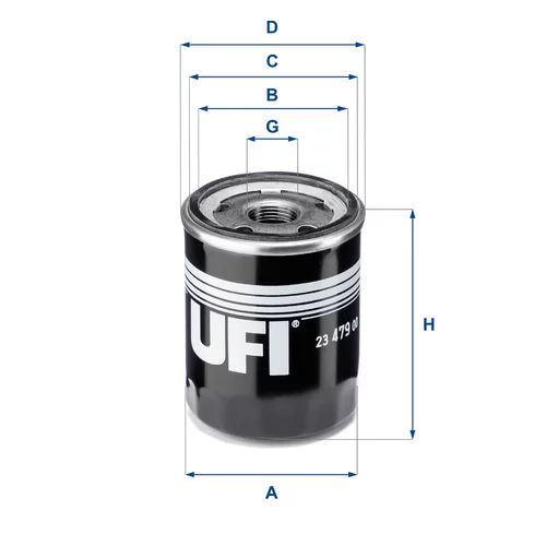 Olejový filter UFI 23.479.00