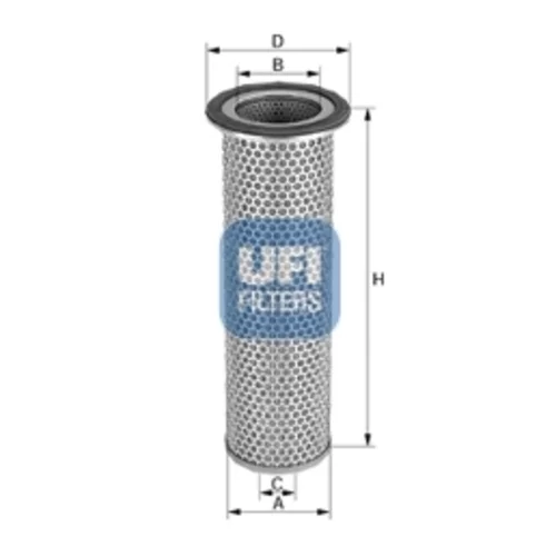 Vzduchový filter UFI 27.039.00