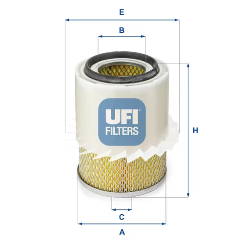 Vzduchový filter UFI 27.479.00