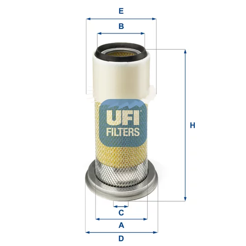 Vzduchový filter UFI 27.C50.00