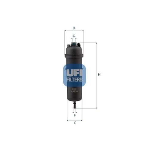 Palivový filter UFI 31.A33.00