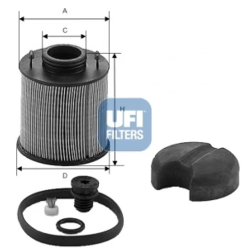 Filter močoviny UFI 44.003.00