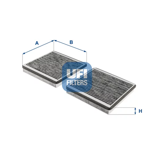 Filter vnútorného priestoru UFI 54.252.00
