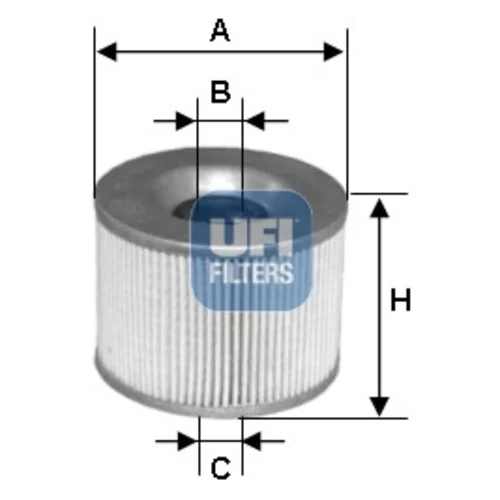 Hydraulický filter automatickej prevodovky UFI 25.471.00