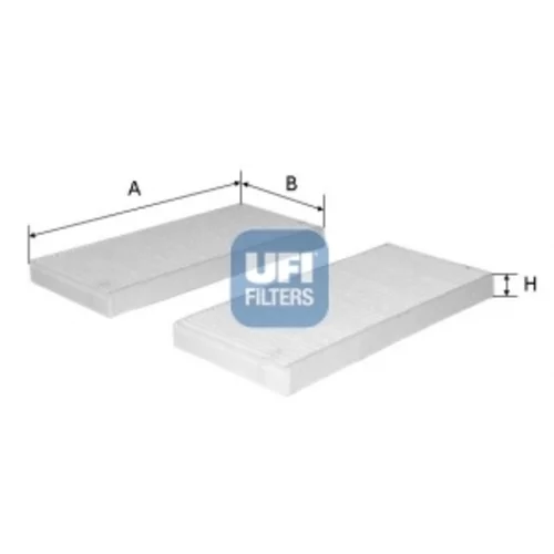 Filter vnútorného priestoru UFI 53.080.00