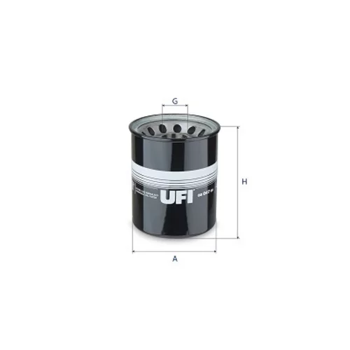 Filter pracovnej hydrauliky UFI 80.047.00