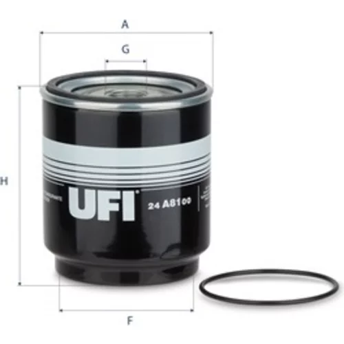 Palivový filter UFI 24.A81.00