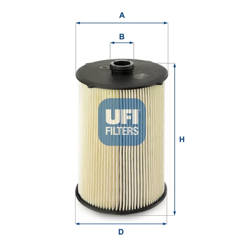 Palivový filter UFI 26.043.00