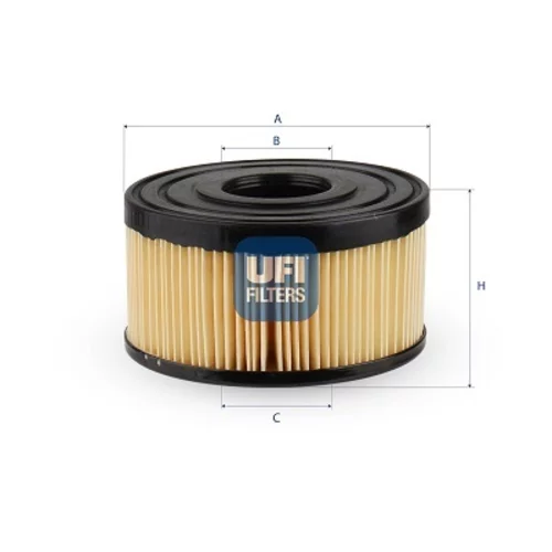 Vzduchový filter UFI 27.D57.00
