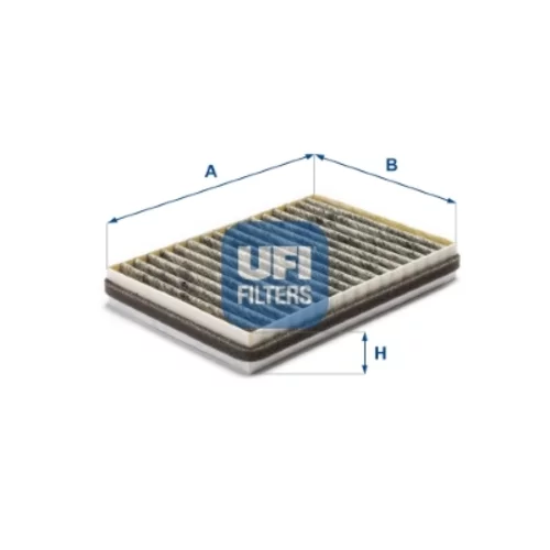 Filter vnútorného priestoru UFI 54.322.00