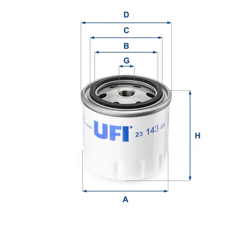 Hydraulický filter automatickej prevodovky UFI 23.143.00