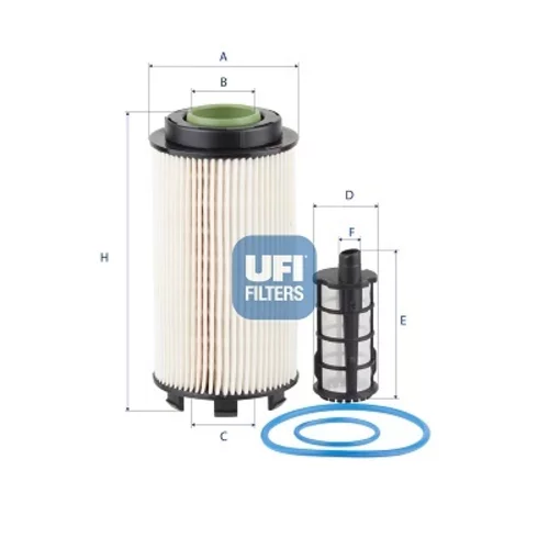 Palivový filter UFI 26.174.01